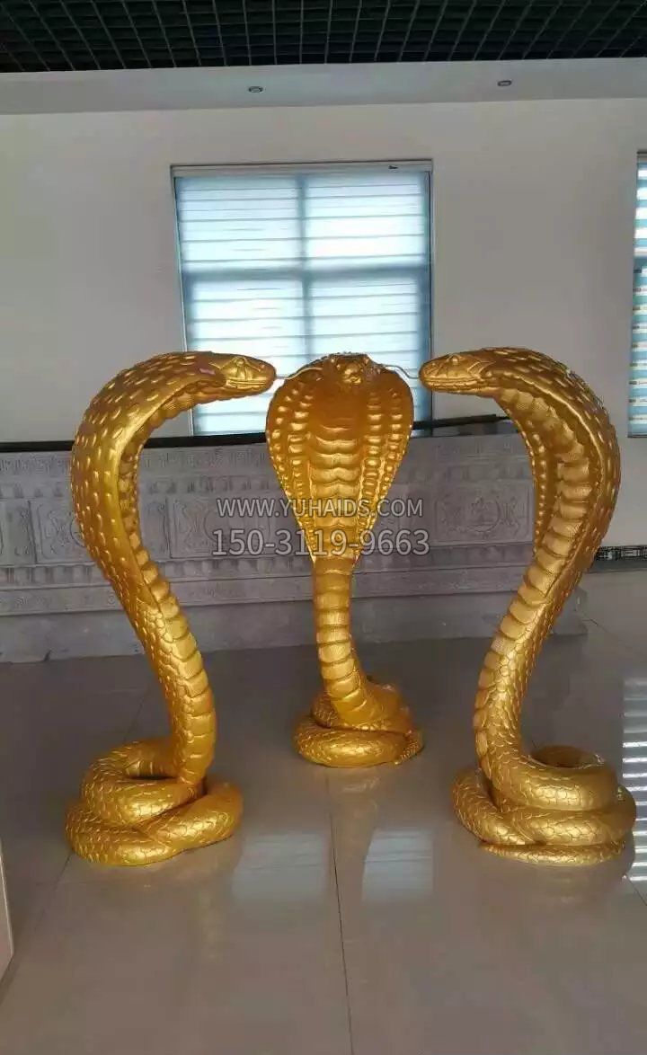 眼鏡蛇銅雕雕塑