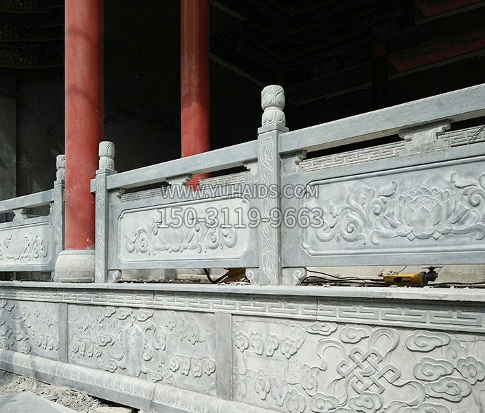 園林仿古石欄板景觀石雕_1 (3)雕塑