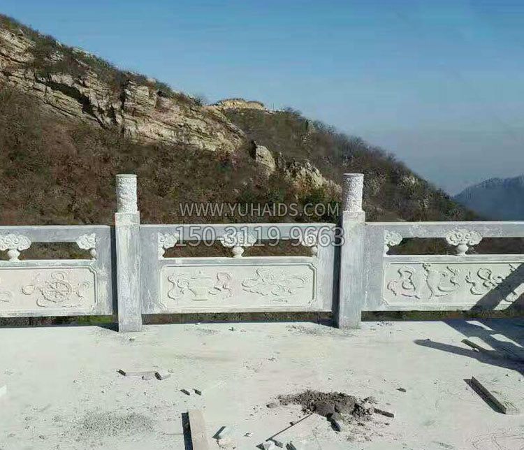 園林仿古石欄板景觀石雕_2 (3)雕塑