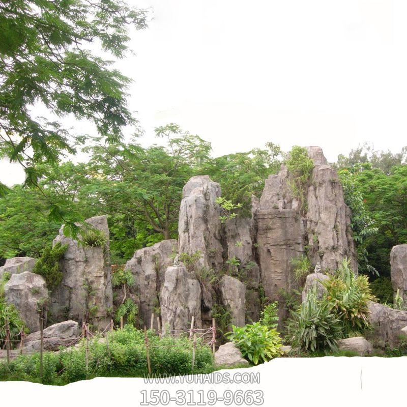 公園塑石假山景觀石雕塑