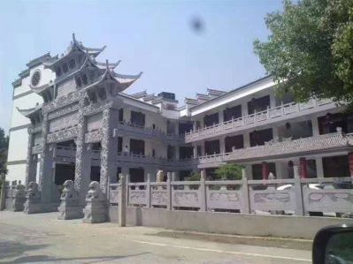 墓地仿古建筑石雕牌坊