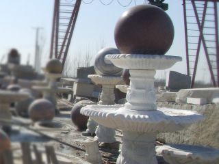 石雕風(fēng)水球是怎么運(yùn)轉(zhuǎn)呢？